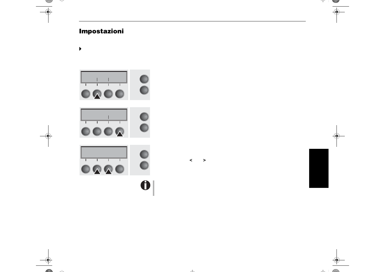 Impostazioni | Dascom LA650+ Quick Start Guide User Manual | Page 133 / 176