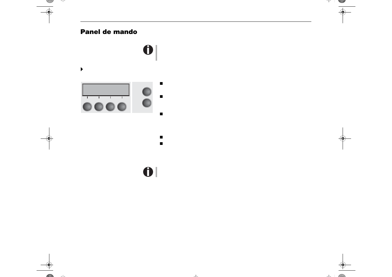 Panel de mando | Dascom LA650+ Quick Start Guide User Manual | Page 150 / 176