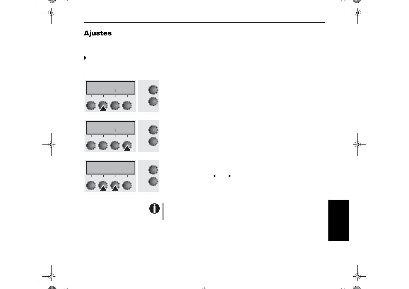 Ajustes | Dascom LA650+ Quick Start Guide User Manual | Page 167 / 176