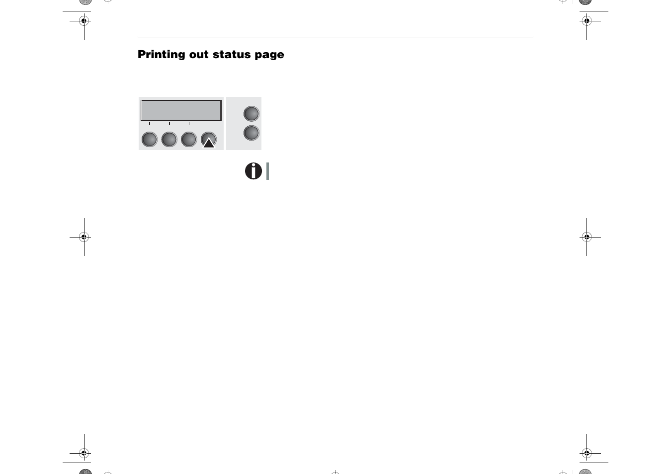 Printing out status page | Dascom LA650+ Quick Start Guide User Manual | Page 34 / 176