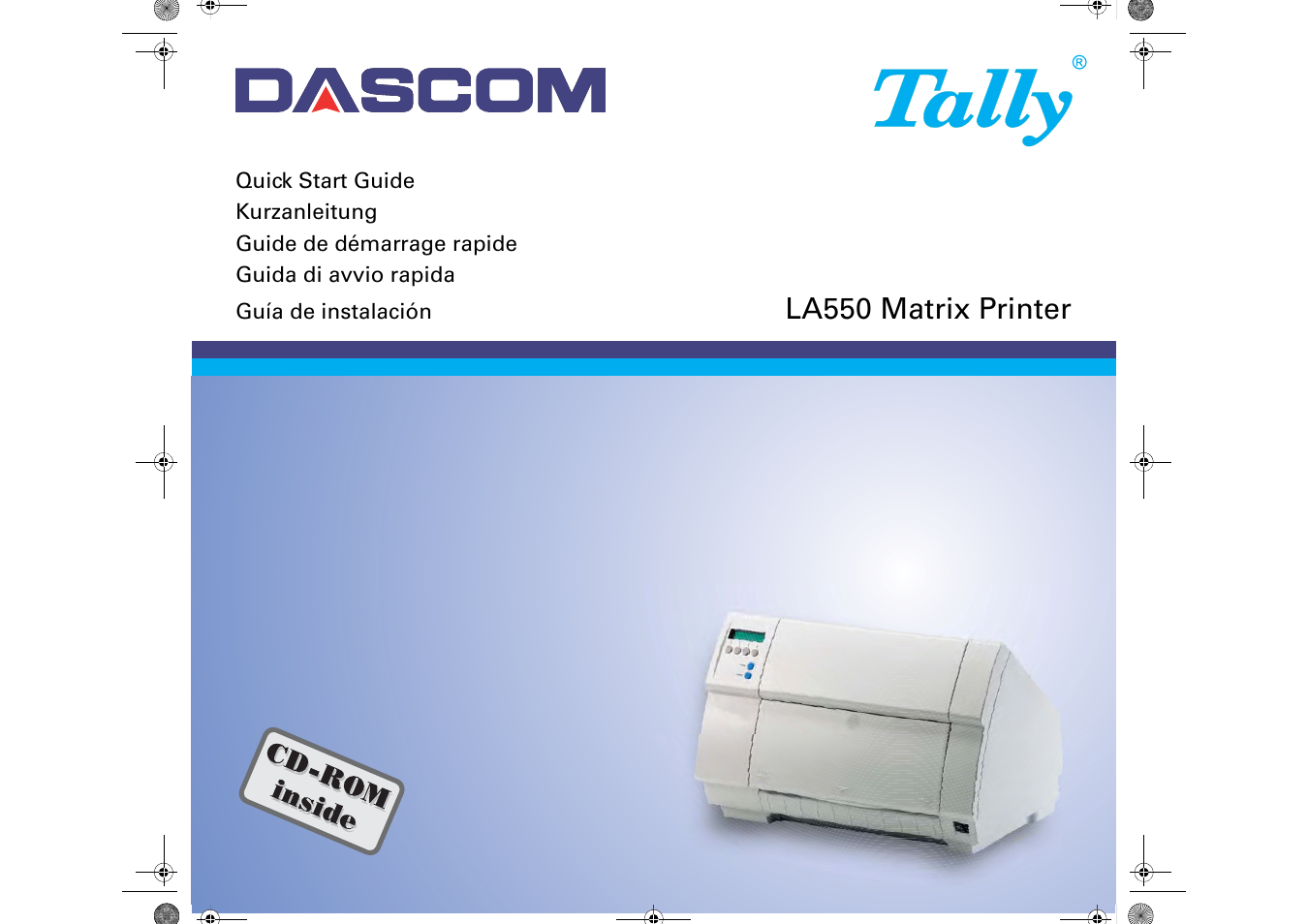 Dascom LA550W Quick Start Guide User Manual | 156 pages