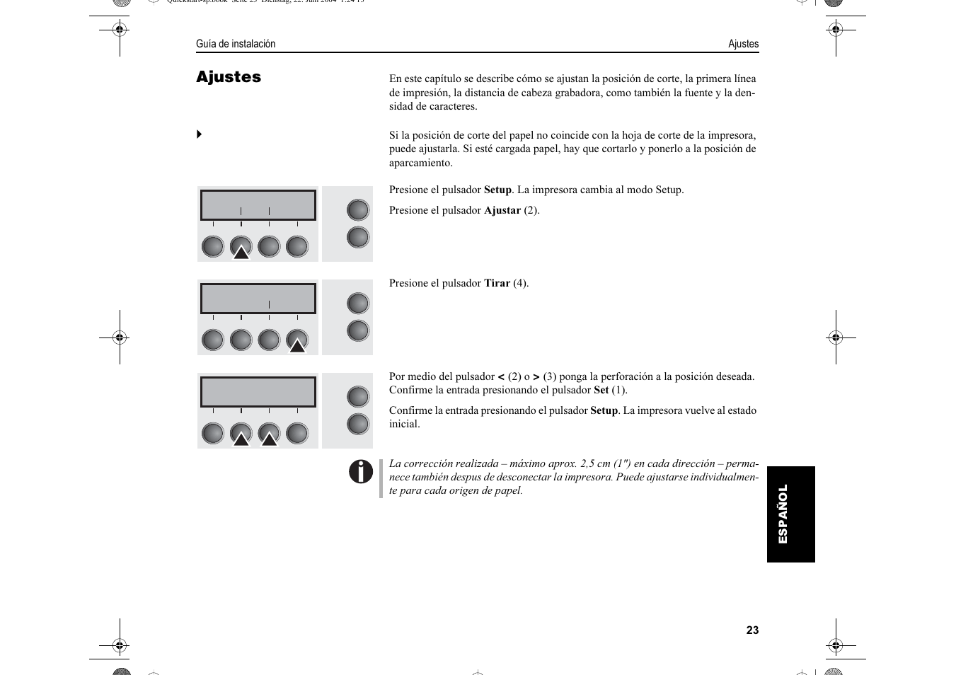 Ajustes | Dascom LA550W Quick Start Guide User Manual | Page 147 / 156