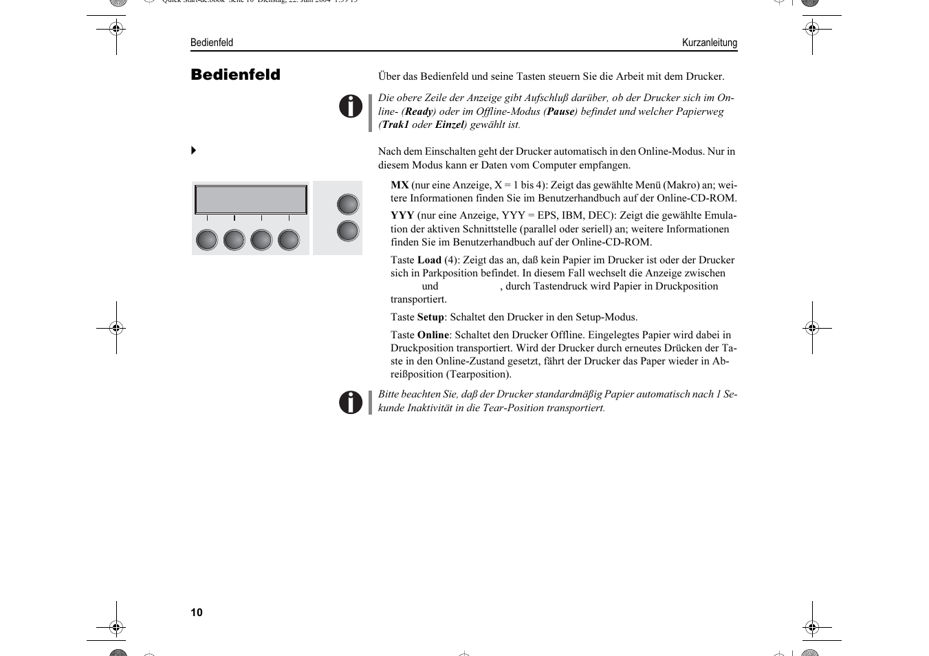 Bedienfeld | Dascom LA550W Quick Start Guide User Manual | Page 42 / 156