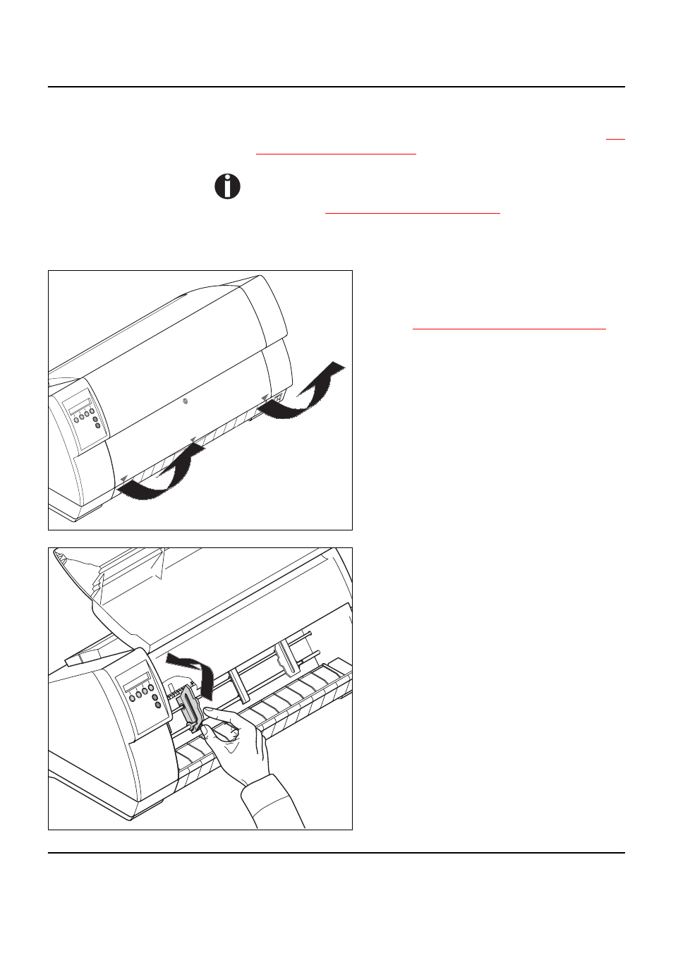 Loading paper, Fanfold paper | Dascom LA550W User Guide User Manual | Page 36 / 146