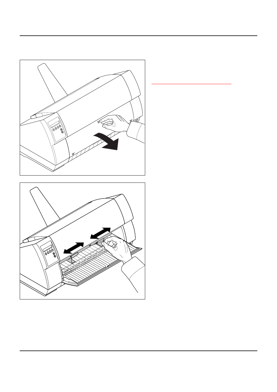 Single sheets, User guide paper handling | Dascom LA550W User Guide User Manual | Page 40 / 146