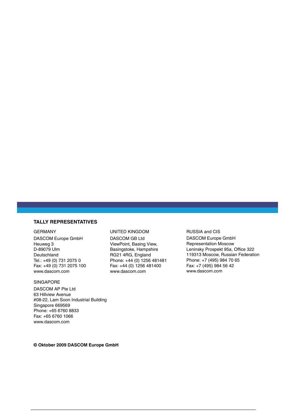 Dascom LA48N/LA48W User Guide User Manual | Page 206 / 206