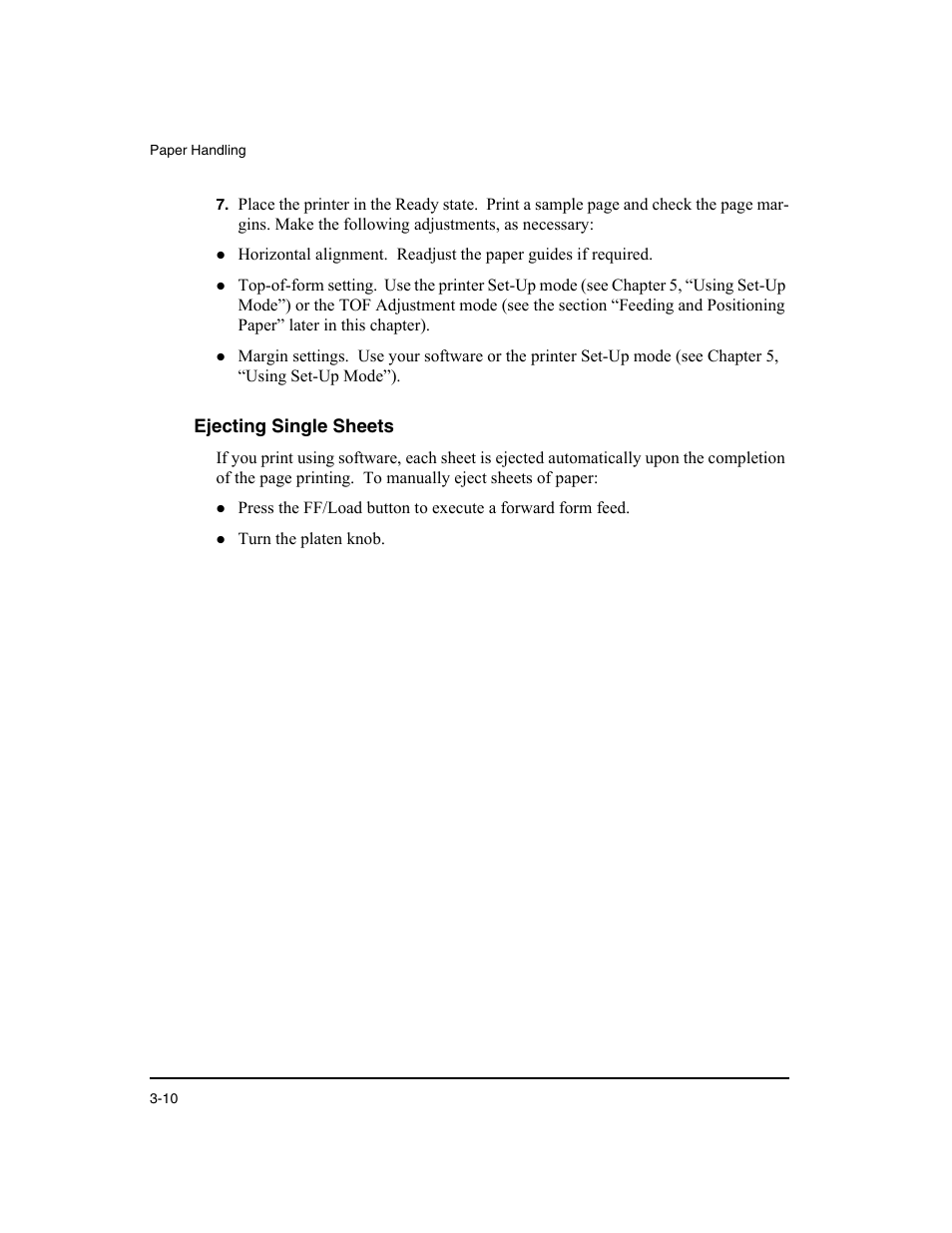 Ejecting single sheets | Dascom LA48N/LA48W User Guide User Manual | Page 42 / 206