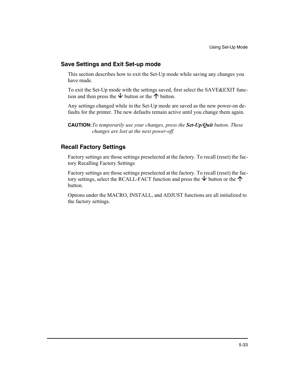 Save settings and exit set-up mode, Recall factory settings | Dascom LA48N/LA48W User Guide User Manual | Page 99 / 206