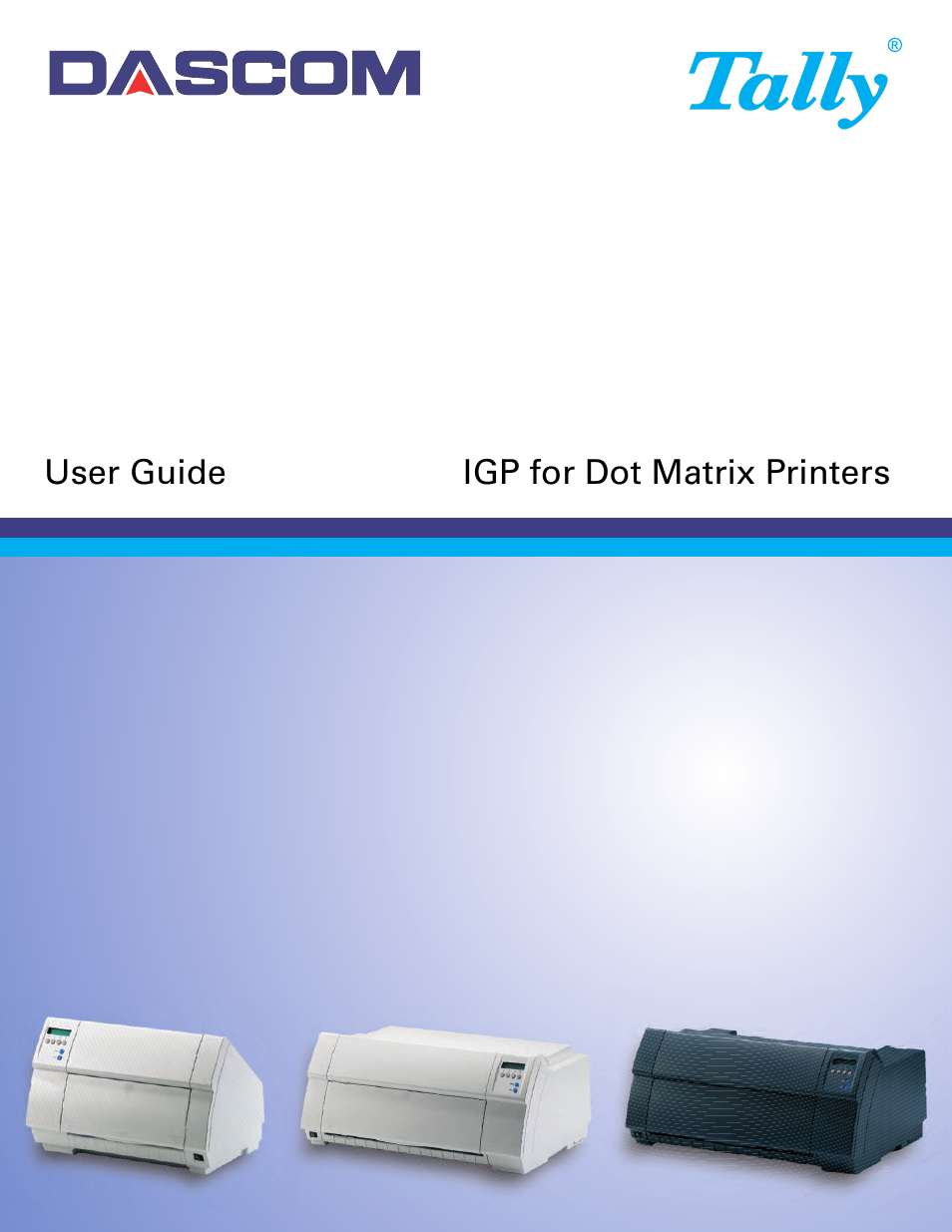 Dascom T2250 User Guide IGP for Dot Matrix Printers User Manual | 80 pages