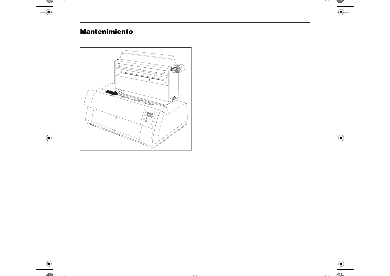 Mantenimiento | Dascom T2265+ Quick Installation Guide Cutting Device User Manual | Page 130 / 134