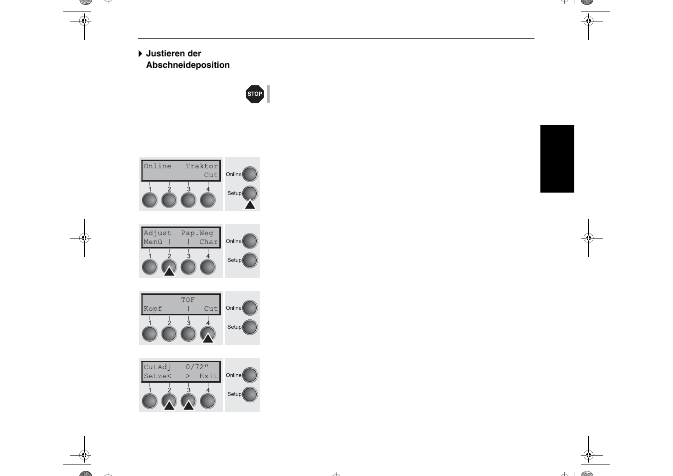 Dascom T2265+ Quick Installation Guide Cutting Device User Manual | Page 43 / 134