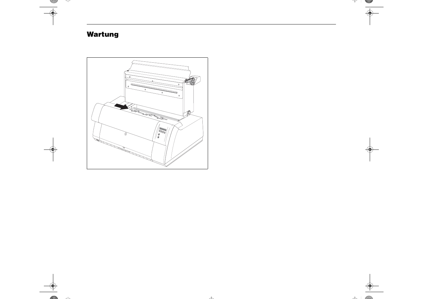 Wartung | Dascom T2265+ Quick Installation Guide Cutting Device User Manual | Page 52 / 134