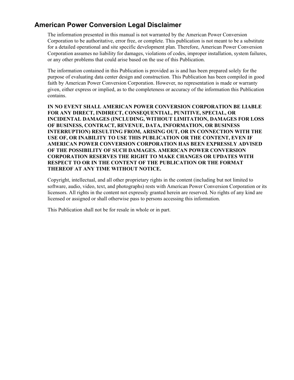 APC IN ROW RD ACRD101 User Manual | Page 3 / 56
