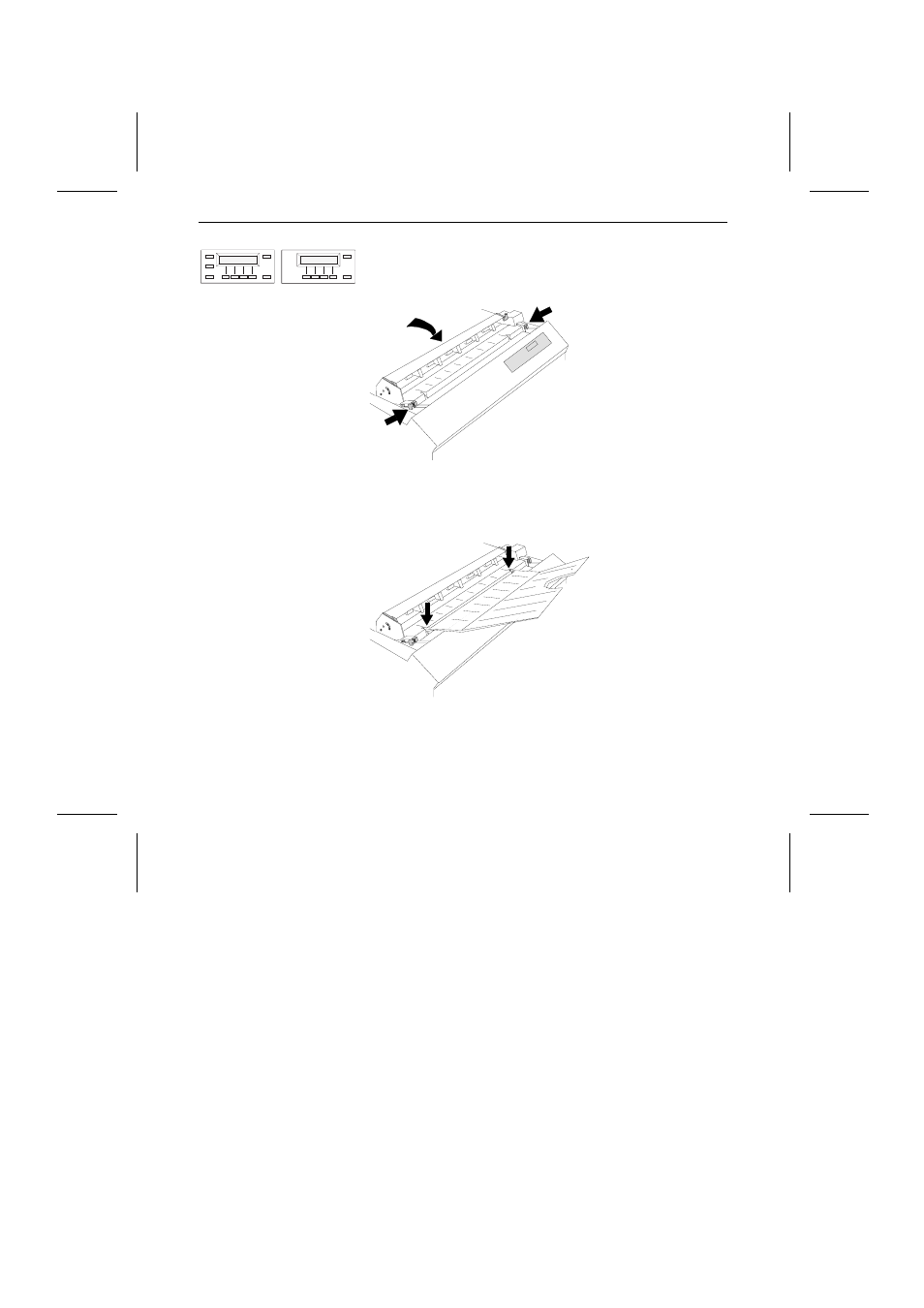 Aufsetzen der seitenrichtigen ablage | Dascom T2265+ Installation Sheet Face Down User Manual | Page 20 / 54