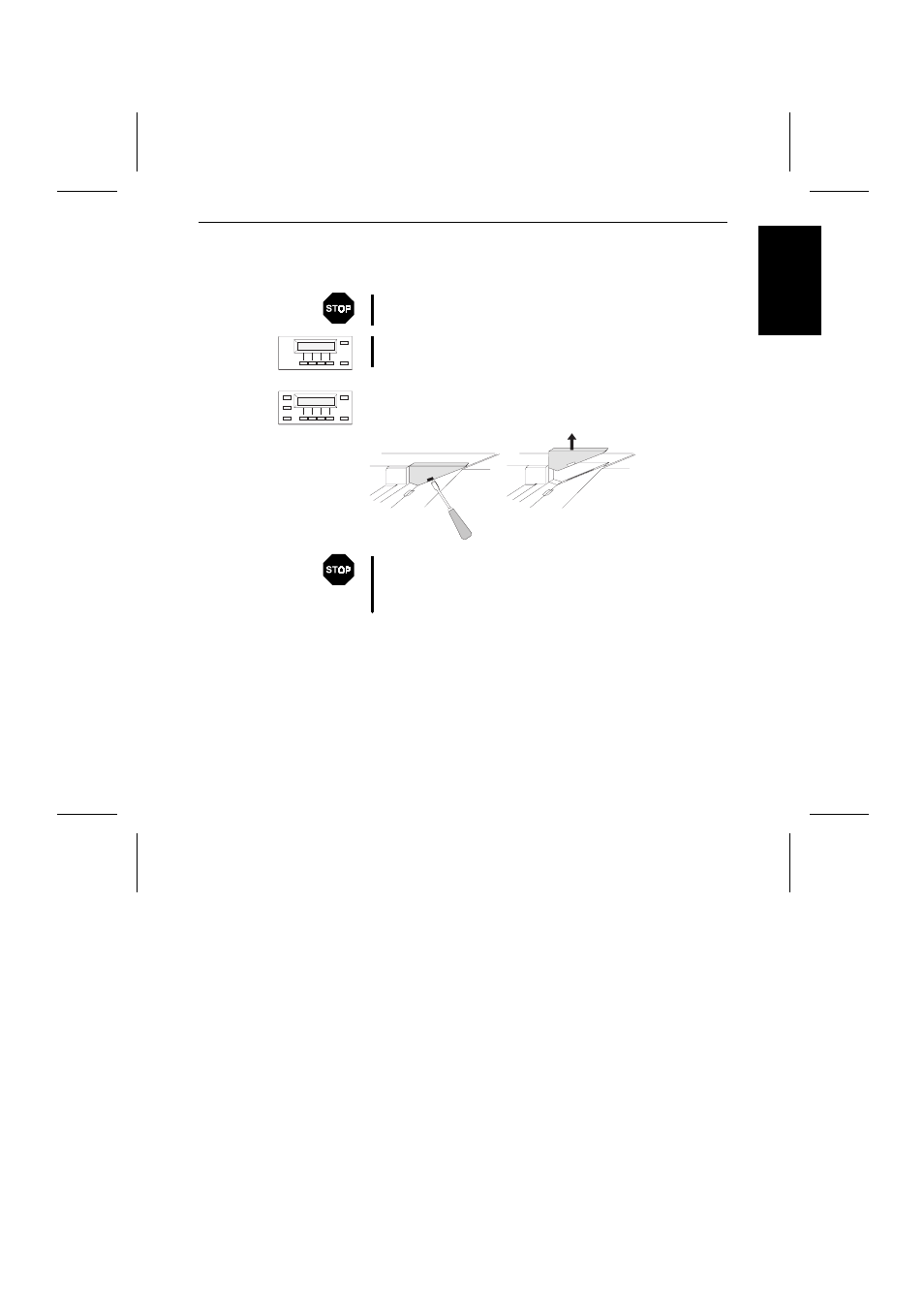 Installing the face down option, Englisch | Dascom T2265+ Installation Sheet Face Down User Manual | Page 7 / 54