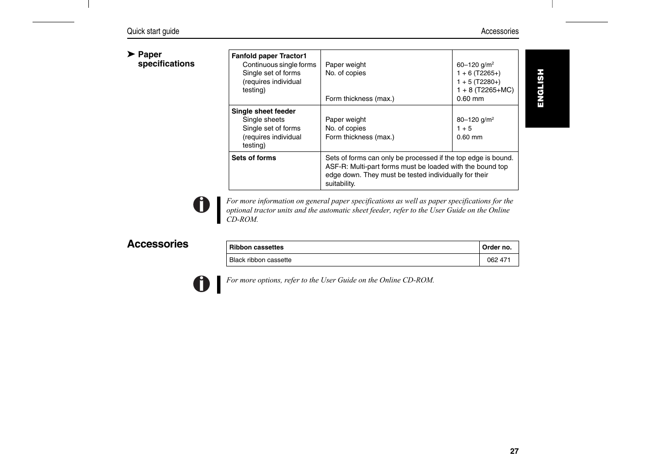 Accessories | Dascom T2280+2T Quick Start Guide User Manual | Page 29 / 32