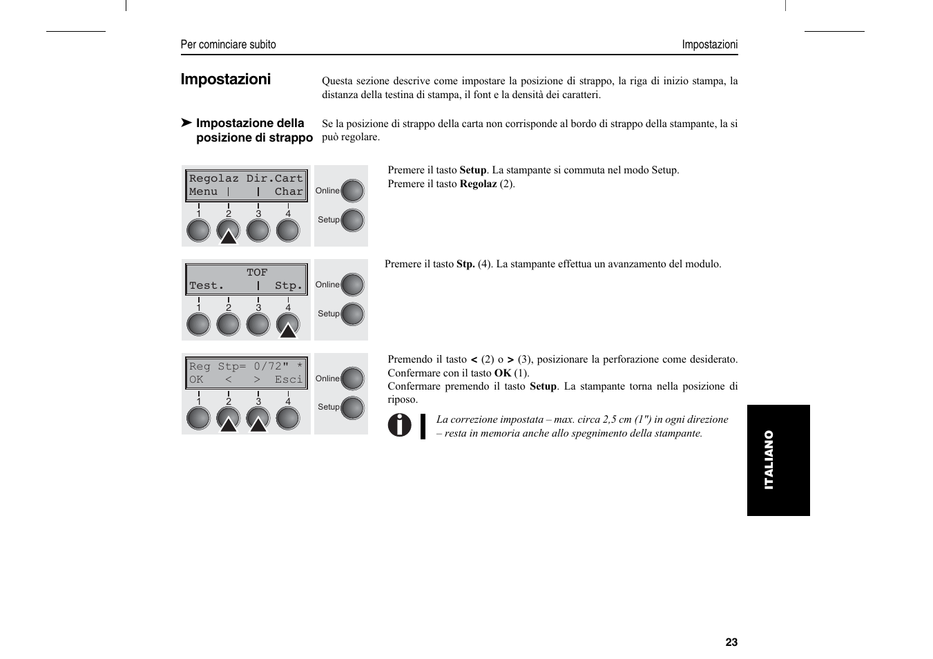Impostazioni | Dascom T2280+2T Quick Start Guide User Manual | Page 109 / 144