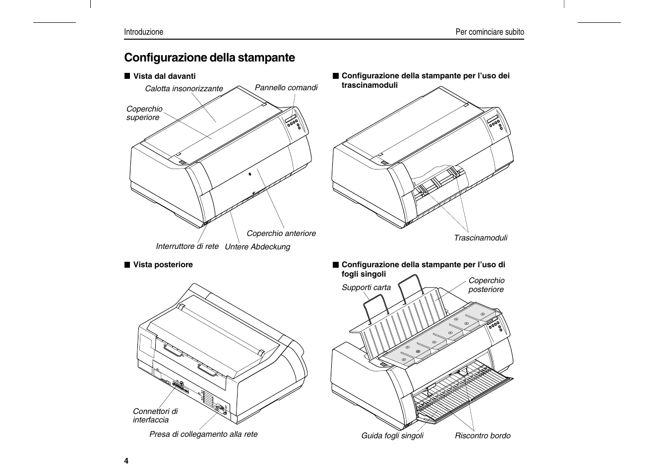 Configurazione della stampante | Dascom T2280+2T Quick Start Guide User Manual | Page 90 / 144