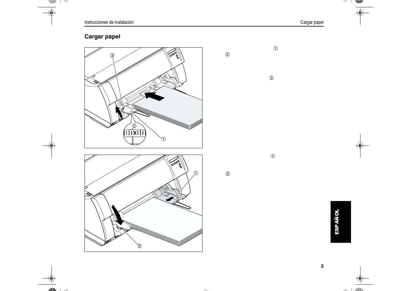 Dascom T2280+ User Guide Automatic Sheet Feeder, Front User Manual | Page 21 / 24