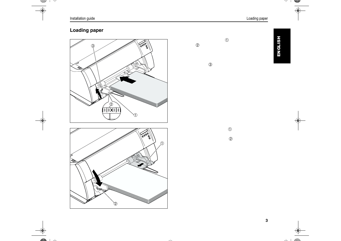 Dascom T2280+ User Guide Automatic Sheet Feeder, Front User Manual | Page 5 / 24