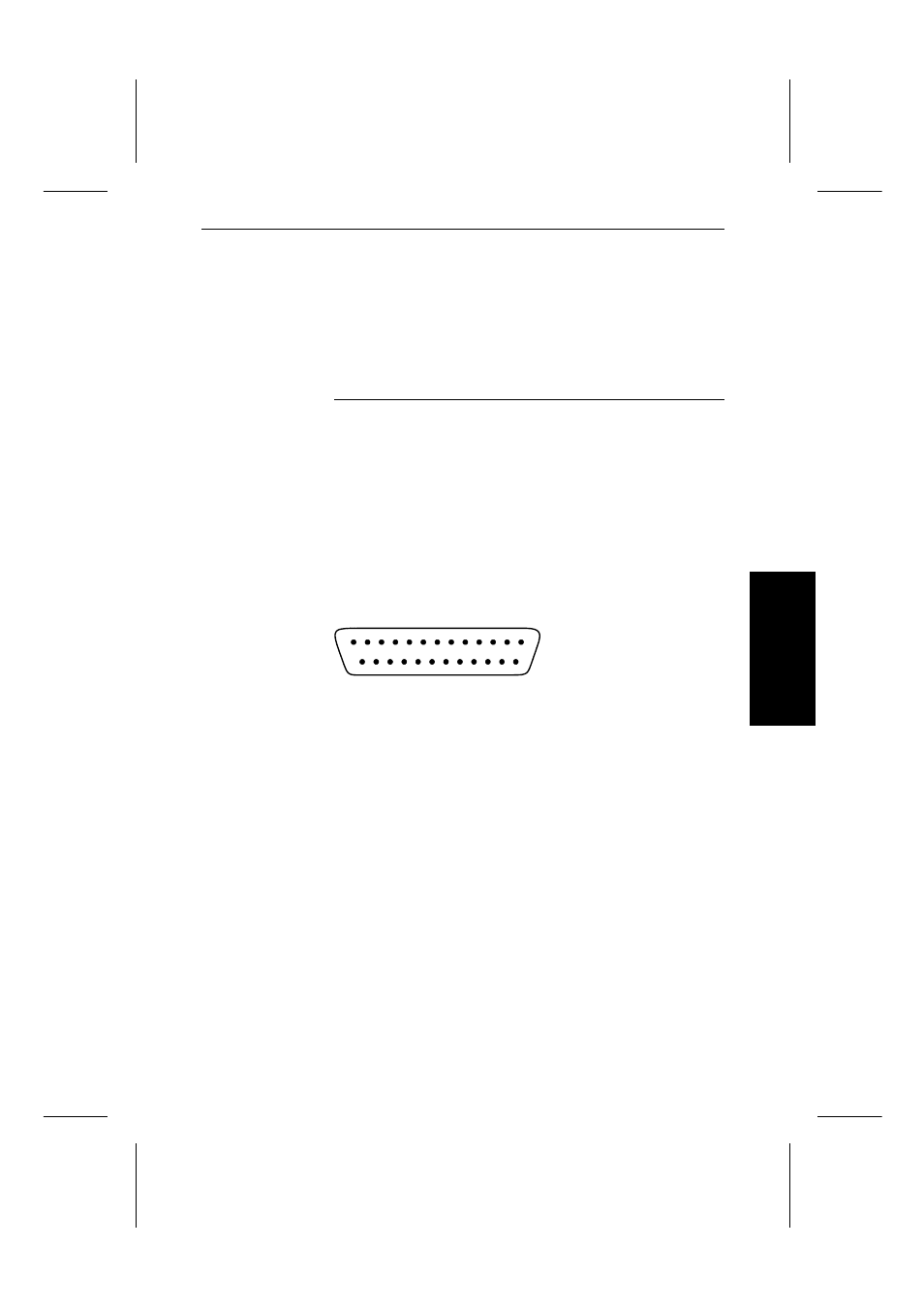 Brochage du connecteur | Dascom T2150 RS232C/TTY Interface Module Operators Manual User Manual | Page 23 / 44