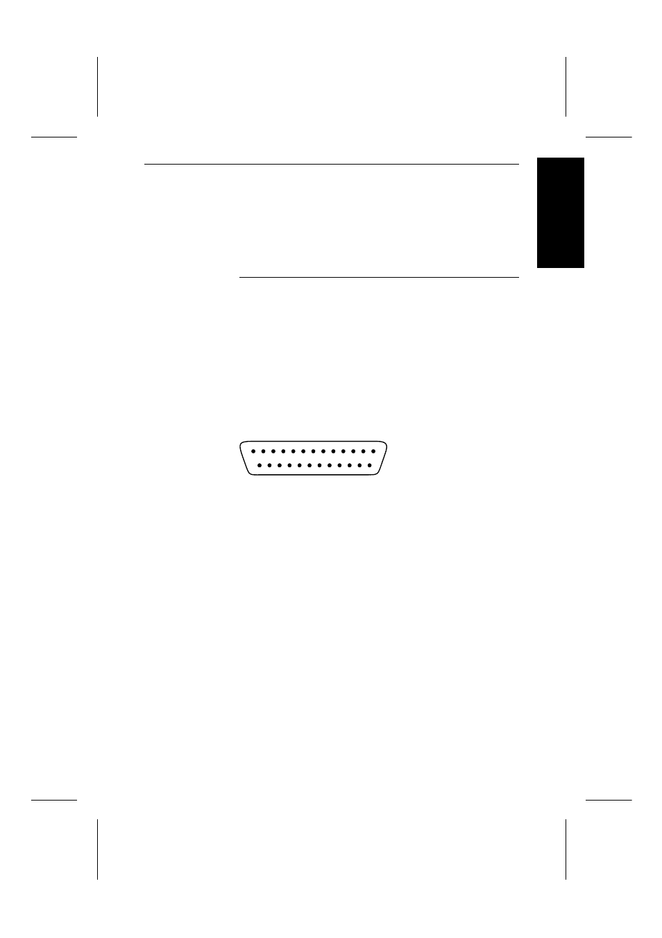 Connector assignment | Dascom T2150 RS232C/TTY Interface Module Operators Manual User Manual | Page 7 / 44