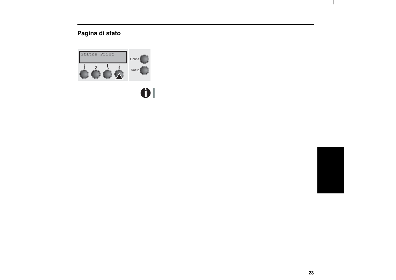 Pagina di stato | Dascom T2150 Quick Start Guide User Manual | Page 103 / 134