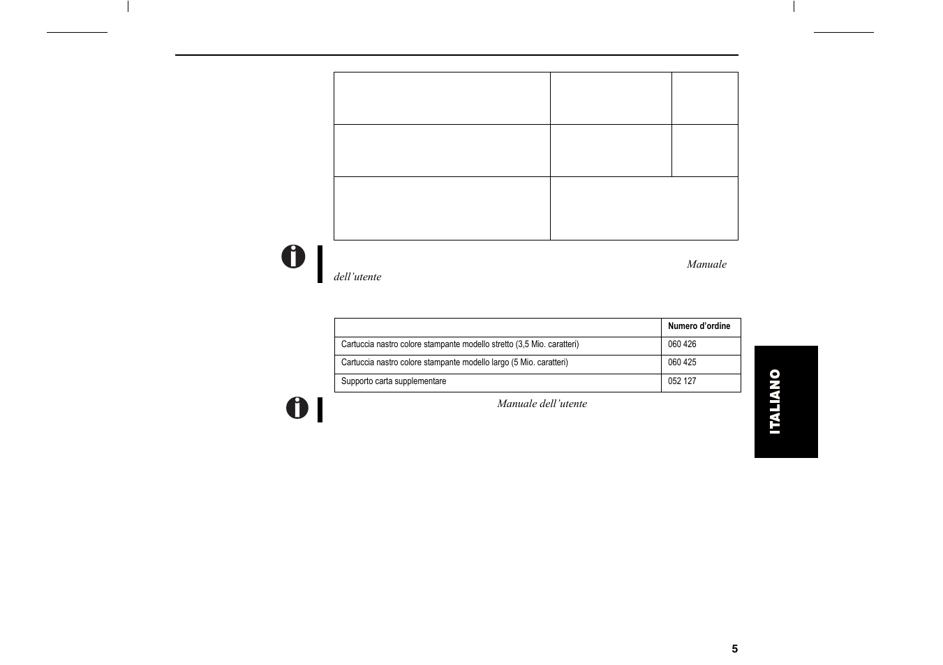 Accessori | Dascom T2150 Quick Start Guide User Manual | Page 105 / 134