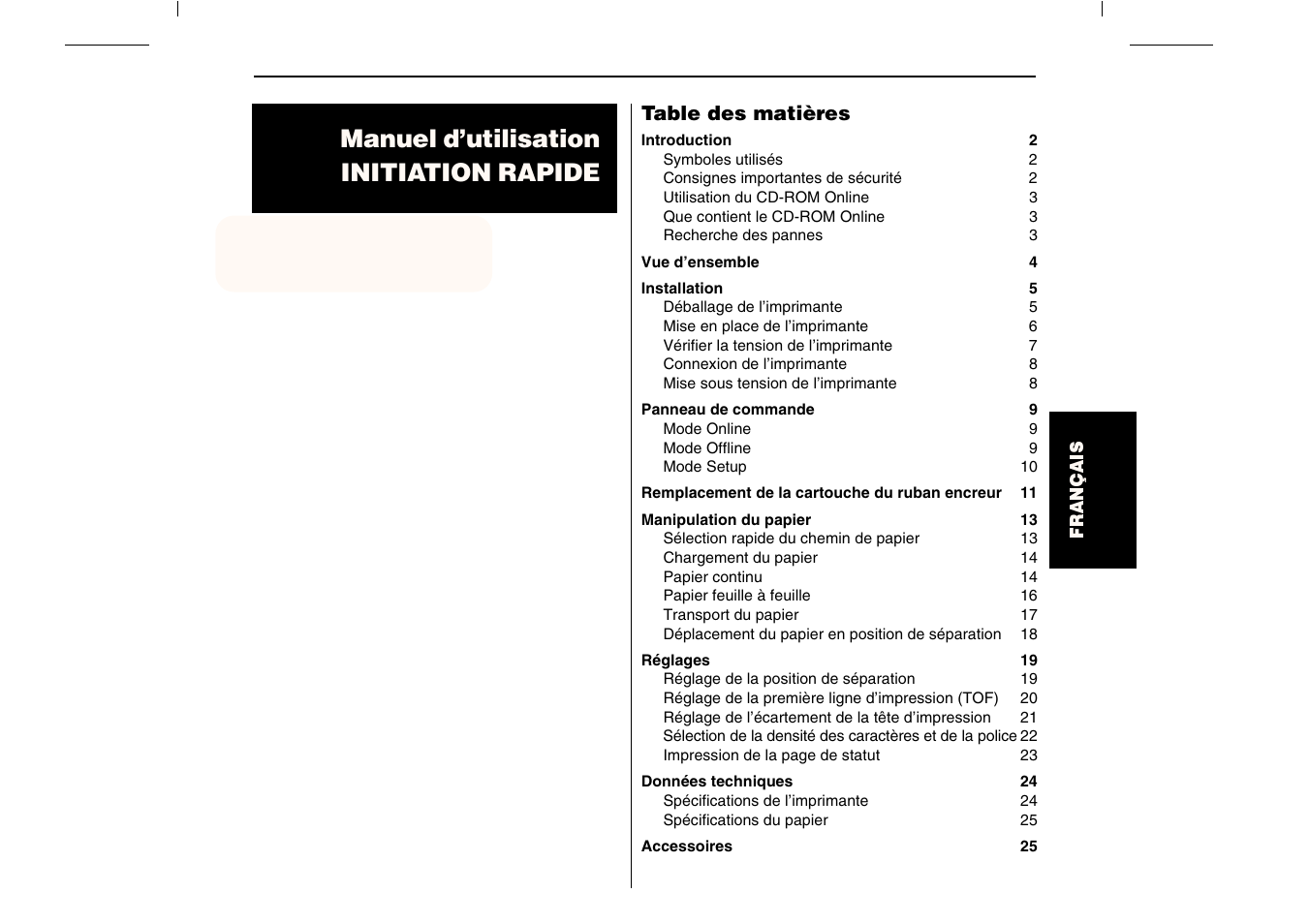 Manuel d’utilisation initiation rapide | Dascom T2150 Quick Start Guide User Manual | Page 55 / 134