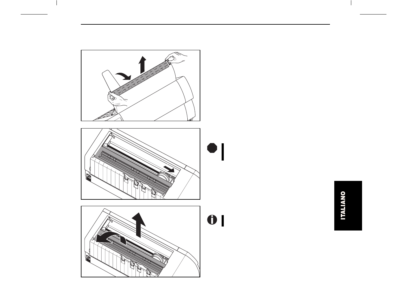 Come cambiare la cartuccia nastro | Dascom T2150 Quick Start Guide User Manual | Page 91 / 134