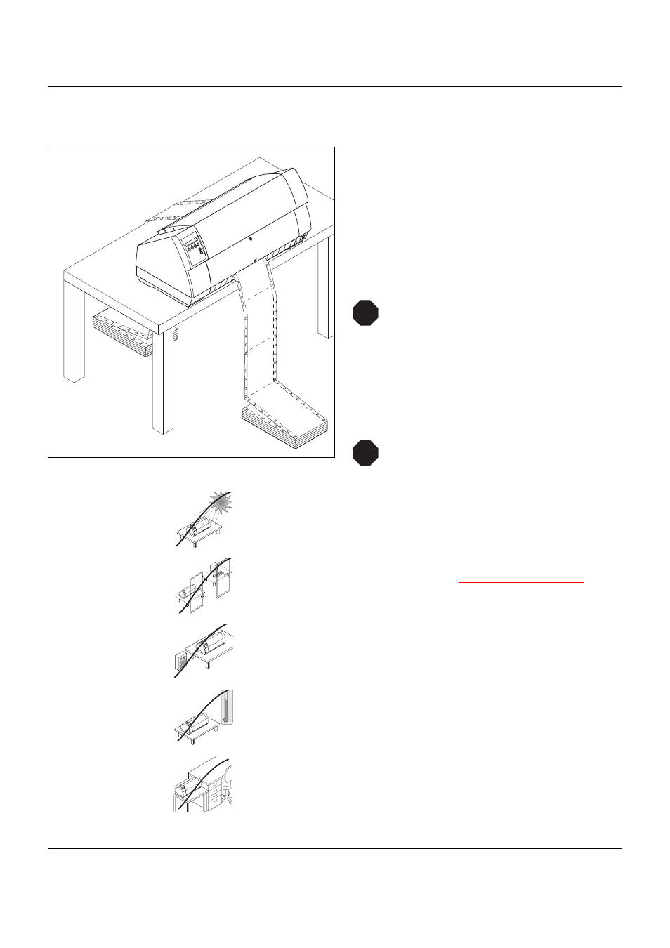Placing your printer, Installation user guide | Dascom T2150 User Guide User Manual | Page 16 / 170