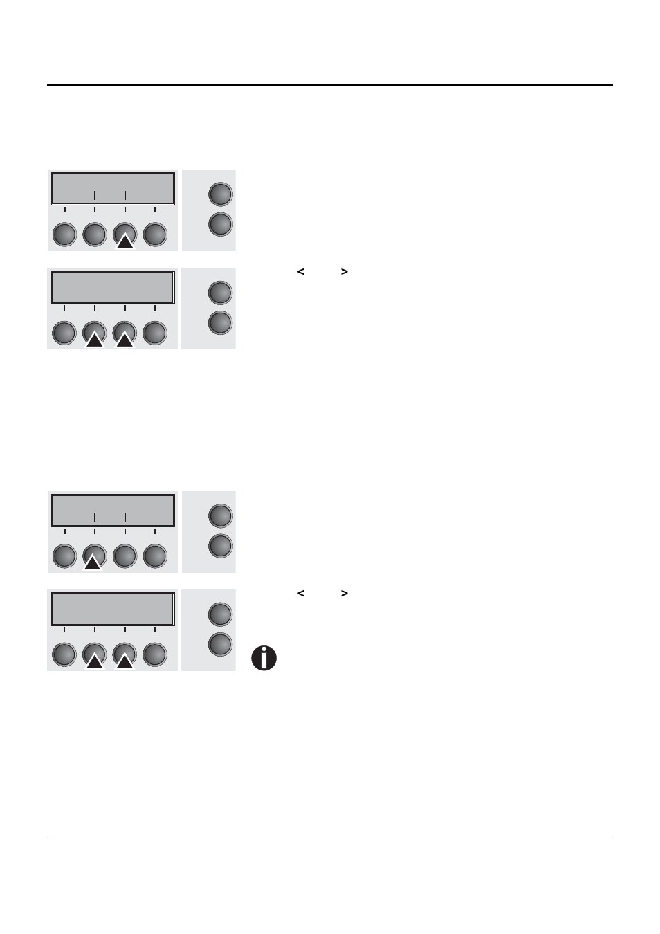 Selecting interface (interf.), Interface buffer (buffer) | Dascom T2150 User Guide User Manual | Page 68 / 170