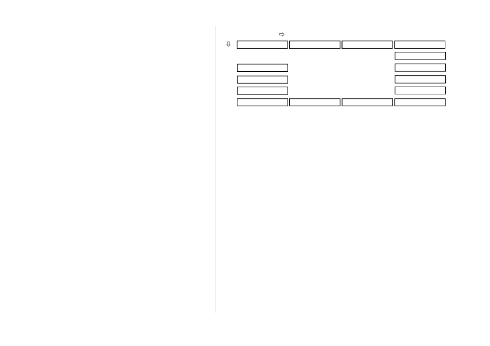 Parametergroup parameter description, Menue structure fonts lcp matrix 3-5-7, Serial interface | Dascom T2150S MT50 Emulation Description User Manual | Page 2 / 2