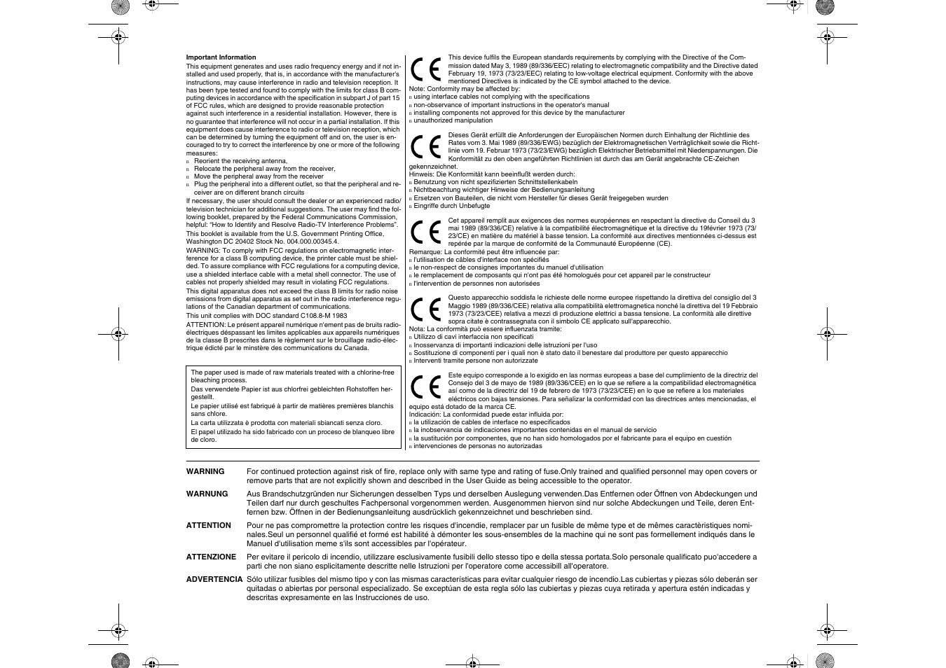 Dascom T2150S Quick Start Guide Cutter Option User Manual | Page 2 / 104