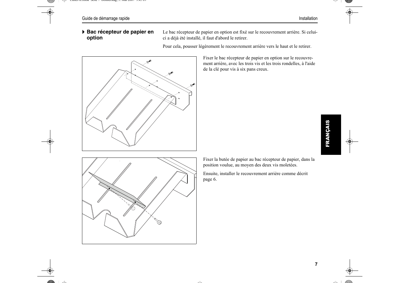 Dascom T2150S Quick Start Guide Cutter Option User Manual | Page 51 / 104