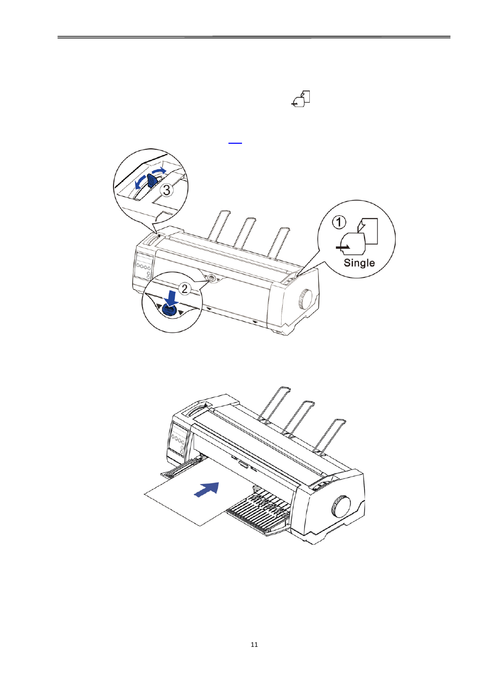 2 paper path introduction, 1 cut sheet paper handling (front friction only), Tally dascom 2610 | Dascom 2600 User Guide User Manual | Page 24 / 129
