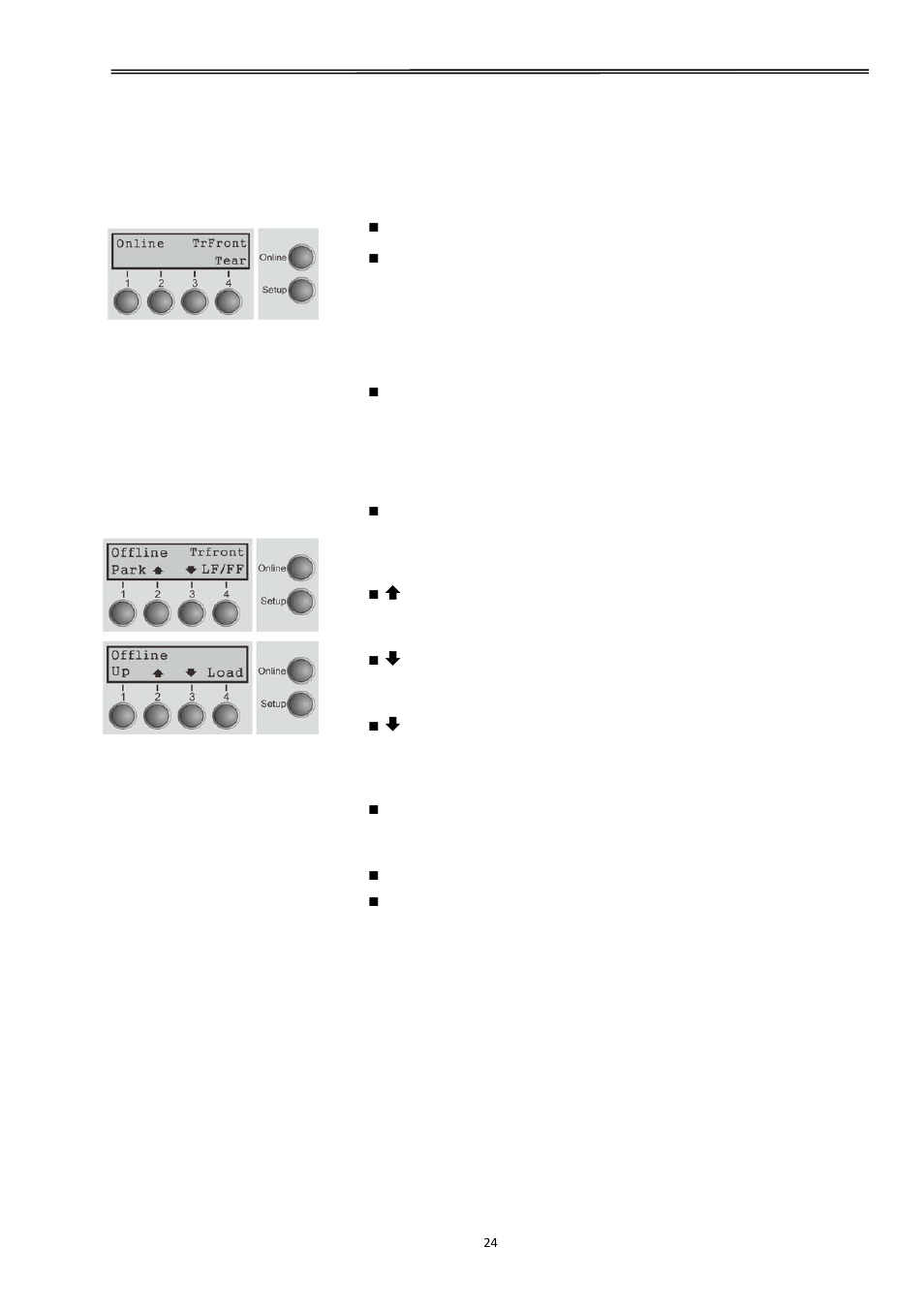 2 online mode, 3 offline mode, Tally dascom 2610 | Dascom 2600 User Guide User Manual | Page 37 / 129