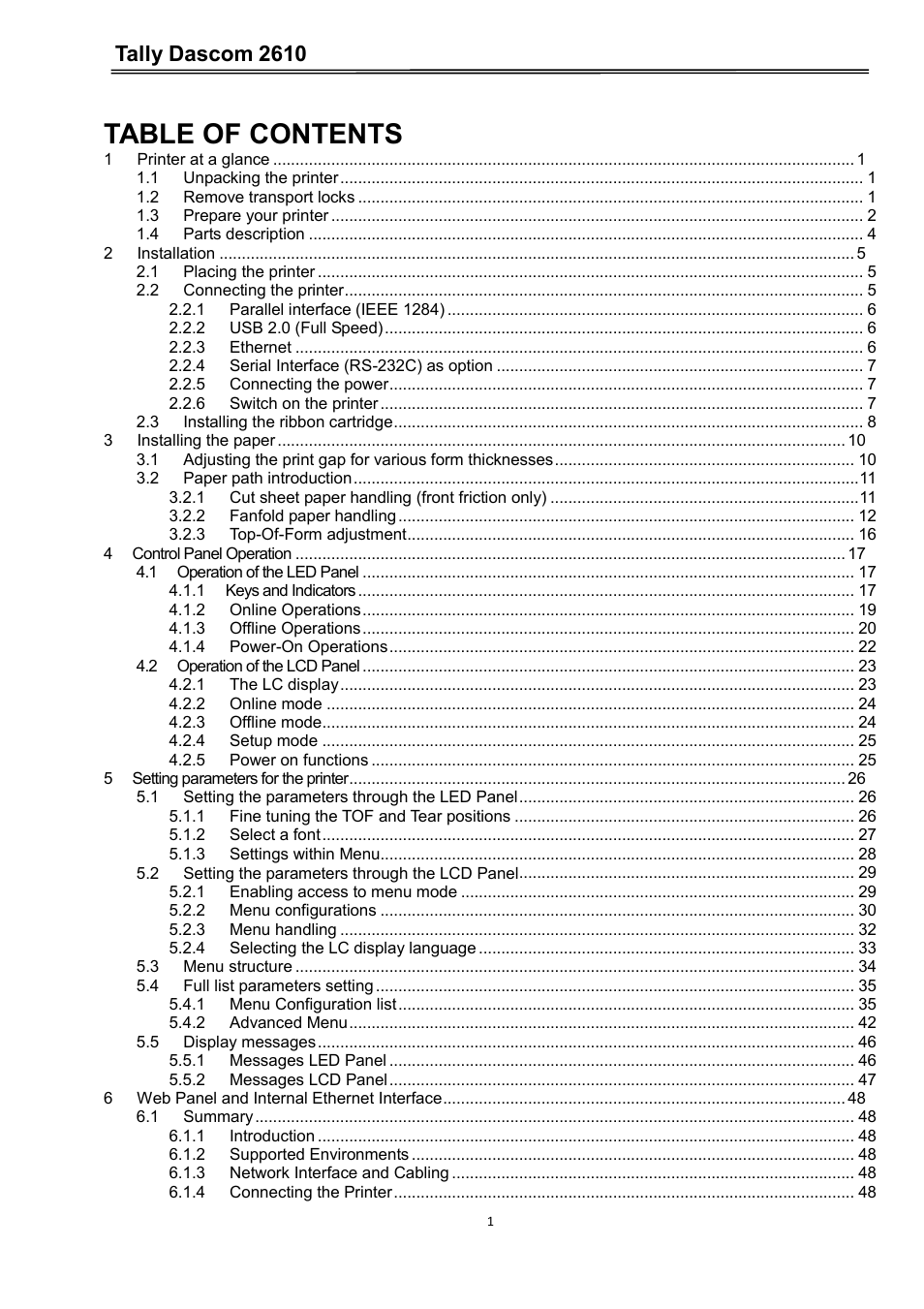 Dascom 2600 User Guide User Manual | Page 11 / 133