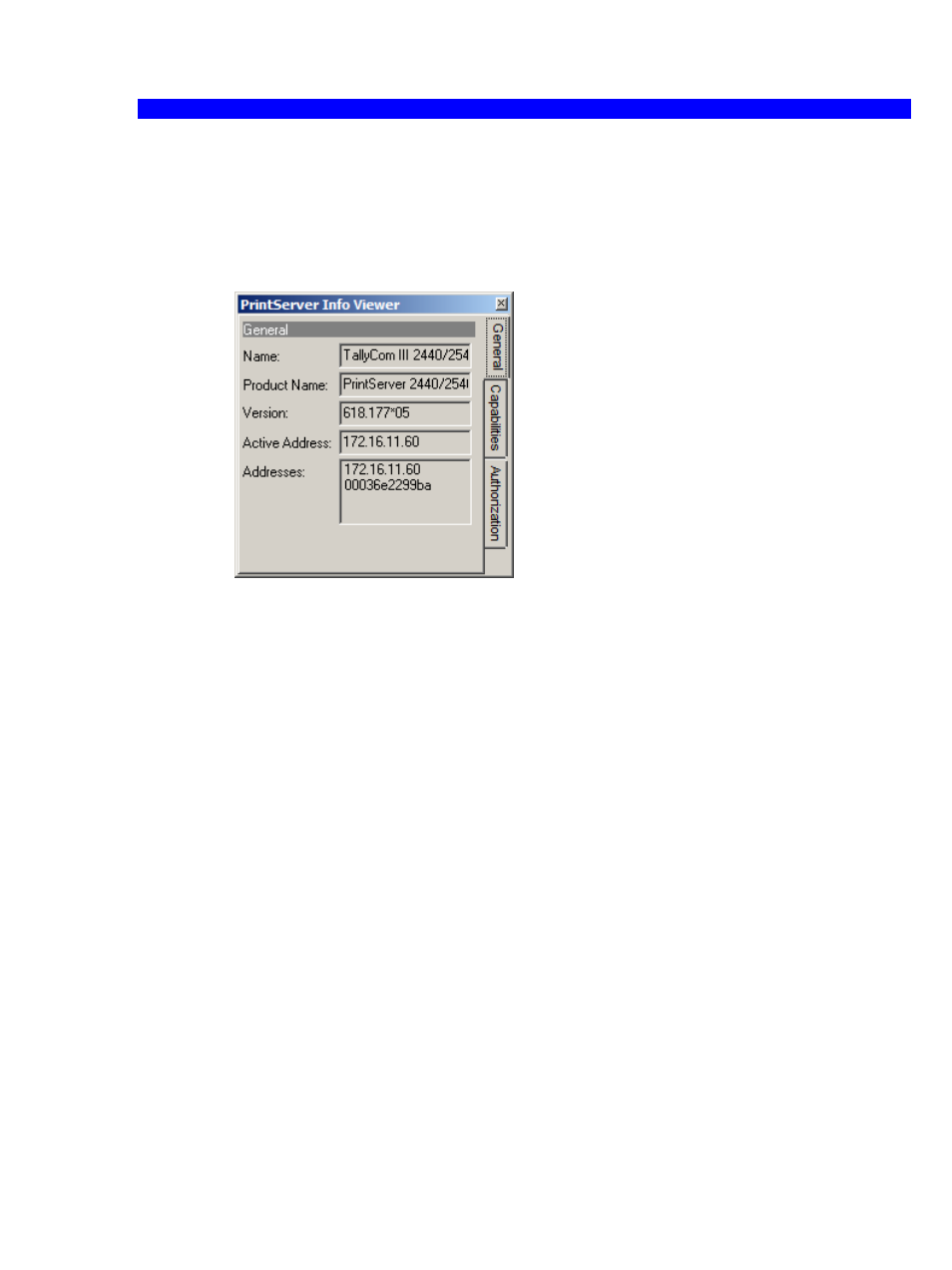 5 info viewer, 6 discovery preferences, Info viewer | Discovery preferences | Dascom TallyCom III Getting started with PrintGuide User Manual | Page 10 / 24