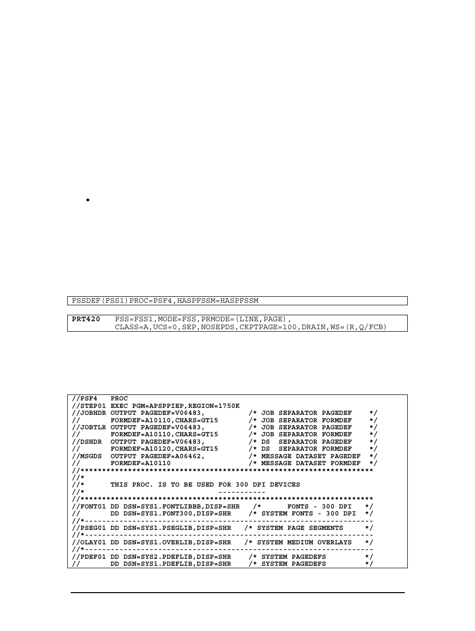 1 psf/mvs afp printing using tcp/ip, 1 psf/mvs direct attachment, 2 psf/mvs start-up procedure | Psf/mvs afp printing using tcp/ip, Psf/mvs direct attachment, Psf/mvs start-up procedure, 1psf/mvs afp printing using tcp/ip | Dascom TallyCom III IBM AS400/iSeries Host Print Set-up Guide User Manual | Page 3 / 35