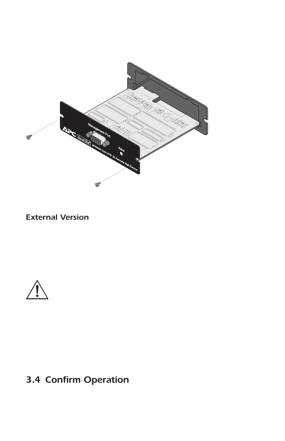 4 confirm operation | APC AP9608 User Manual | Page 10 / 52