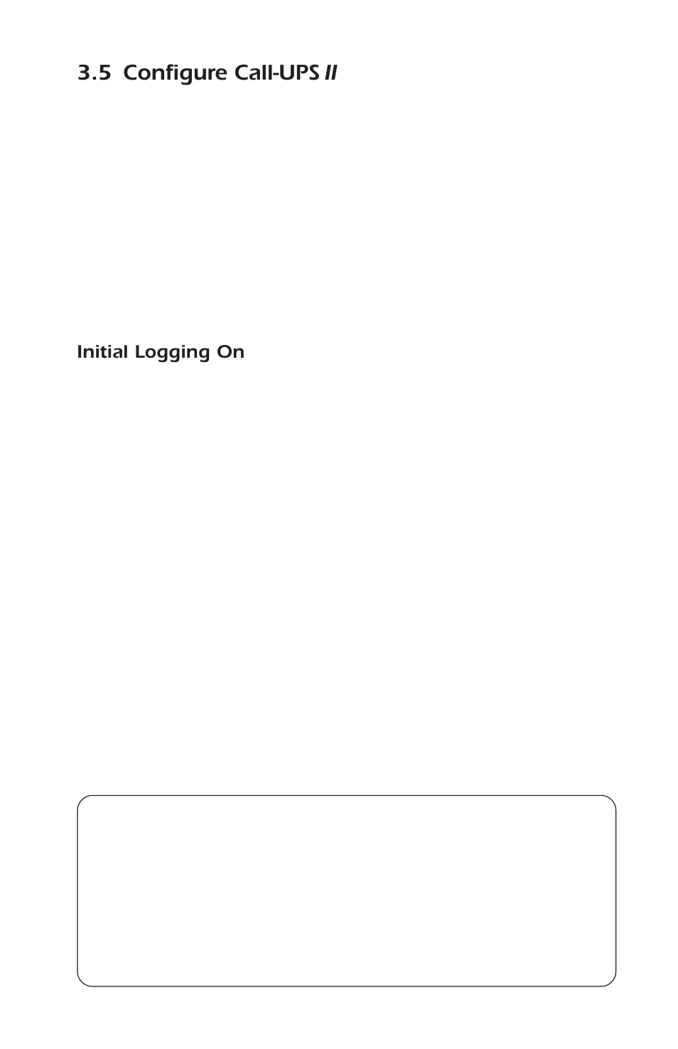 5 configure call-ups ii | APC AP9608 User Manual | Page 11 / 52