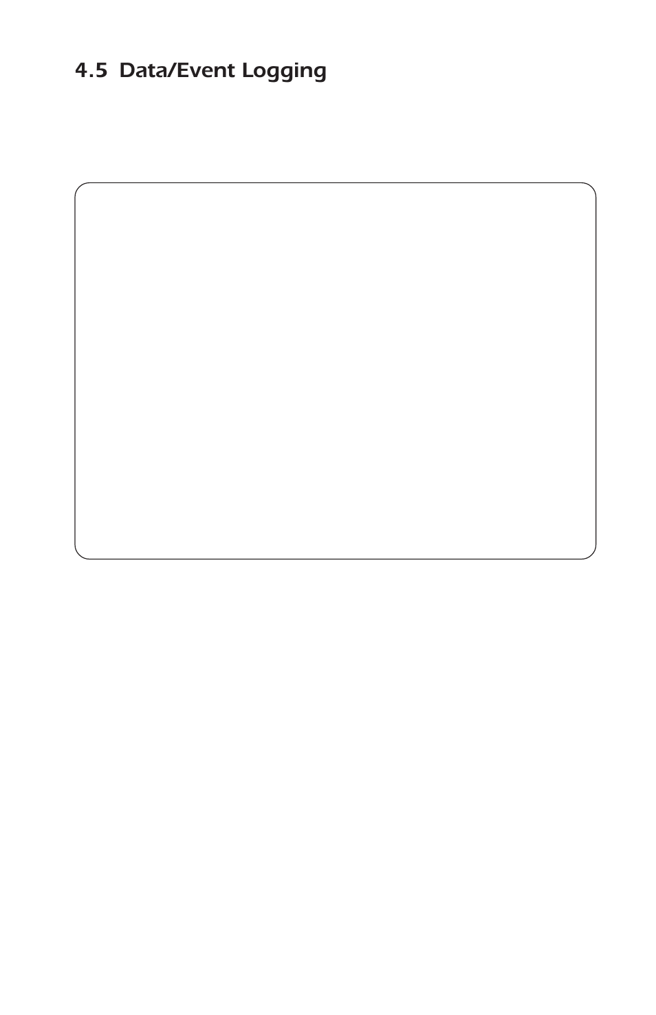 5 data/event logging | APC AP9608 User Manual | Page 31 / 52
