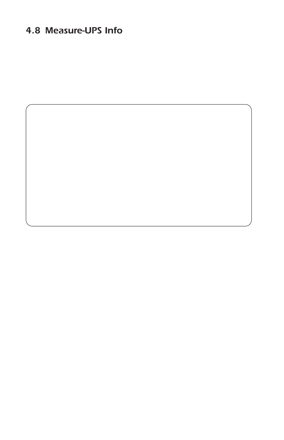 8 measure-ups info | APC AP9608 User Manual | Page 40 / 52