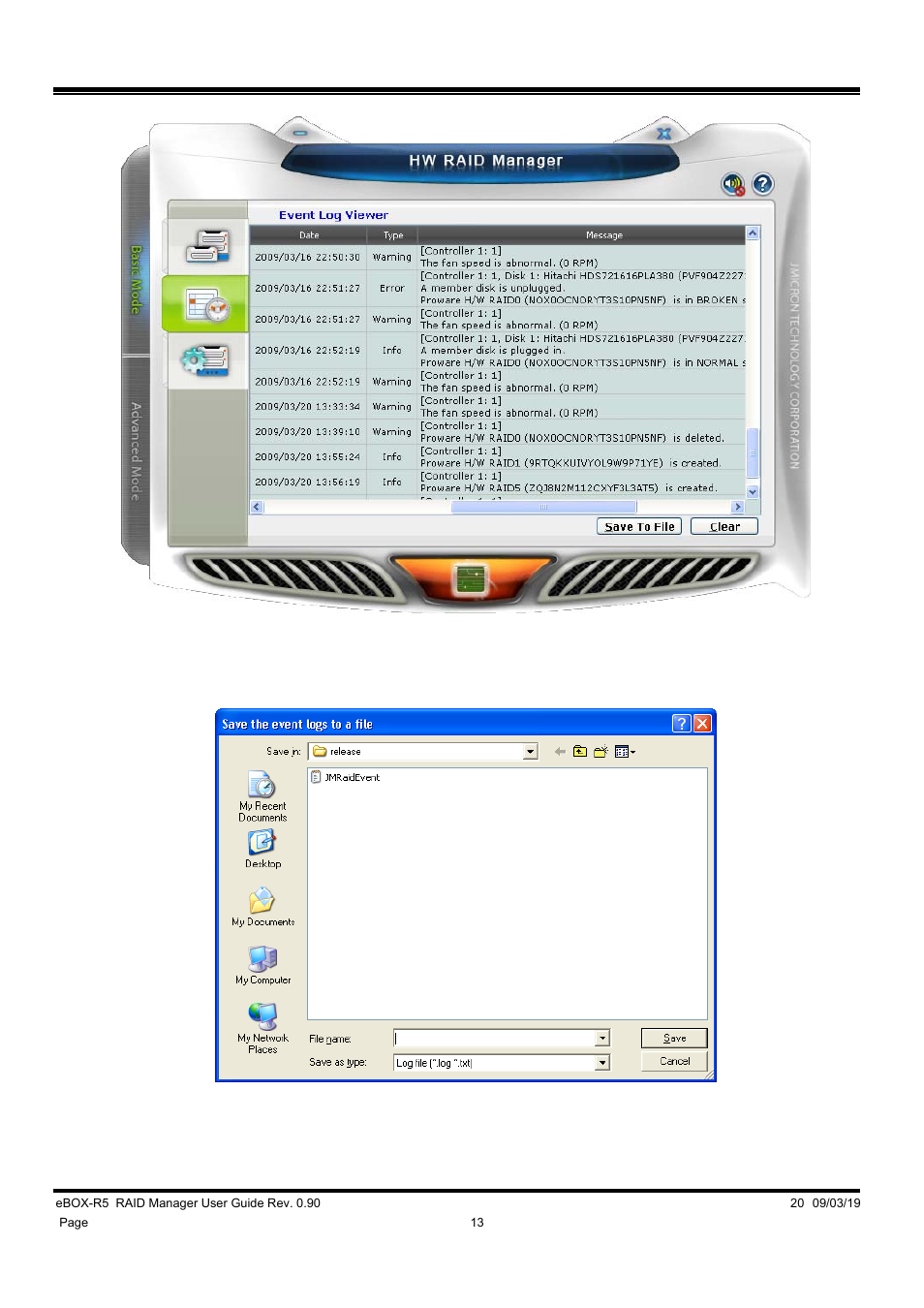 DATOptic eBOX-R5 RAID Manager User Manual | Page 13 / 26