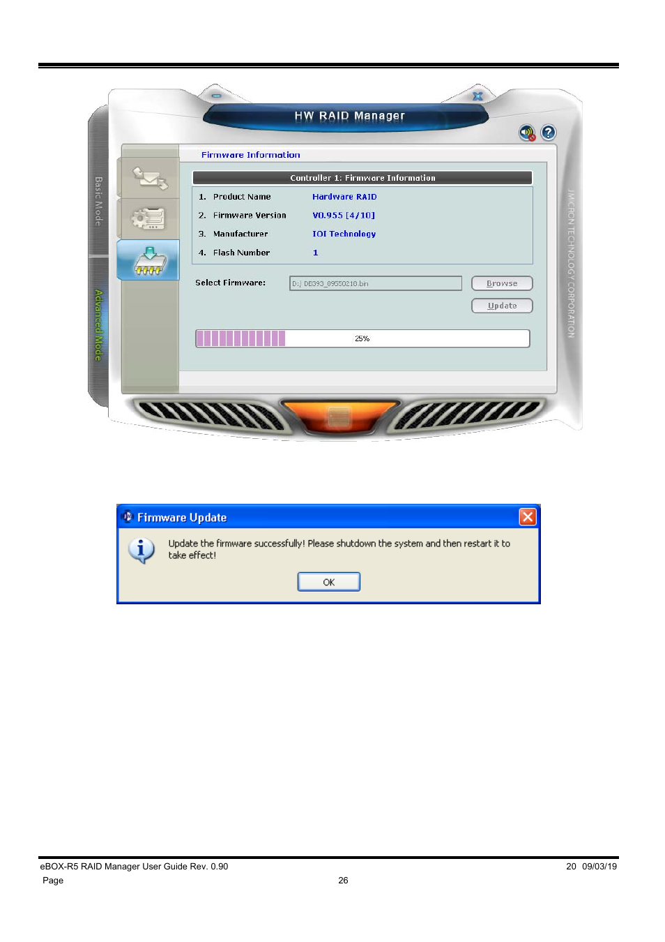 DATOptic eBOX-R5 RAID Manager User Manual | Page 26 / 26