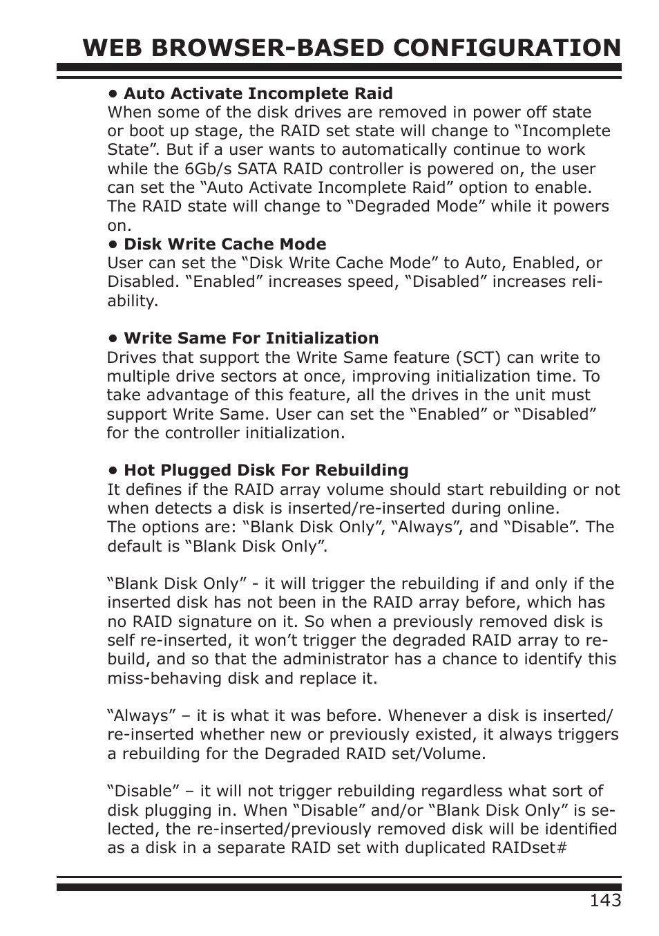 Web browser-based configuration | DATOptic RM12-S6.TB - Rackmount User Manual | Page 34 / 90