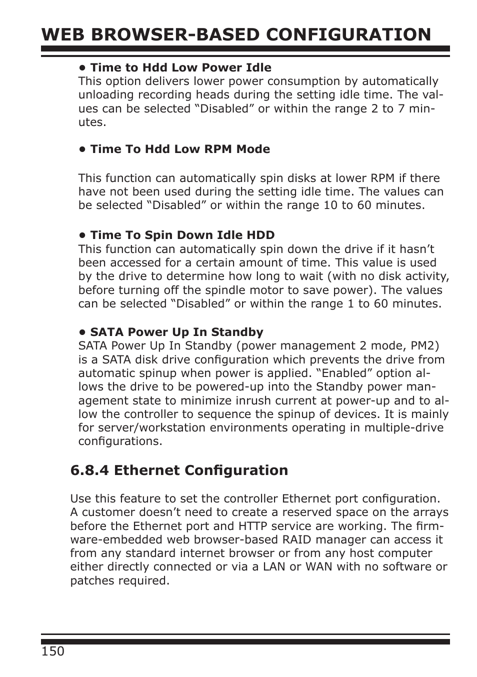 Web browser-based configuration, 4 ethernet configuration | DATOptic RM12-S6.TB - Rackmount User Manual | Page 41 / 90