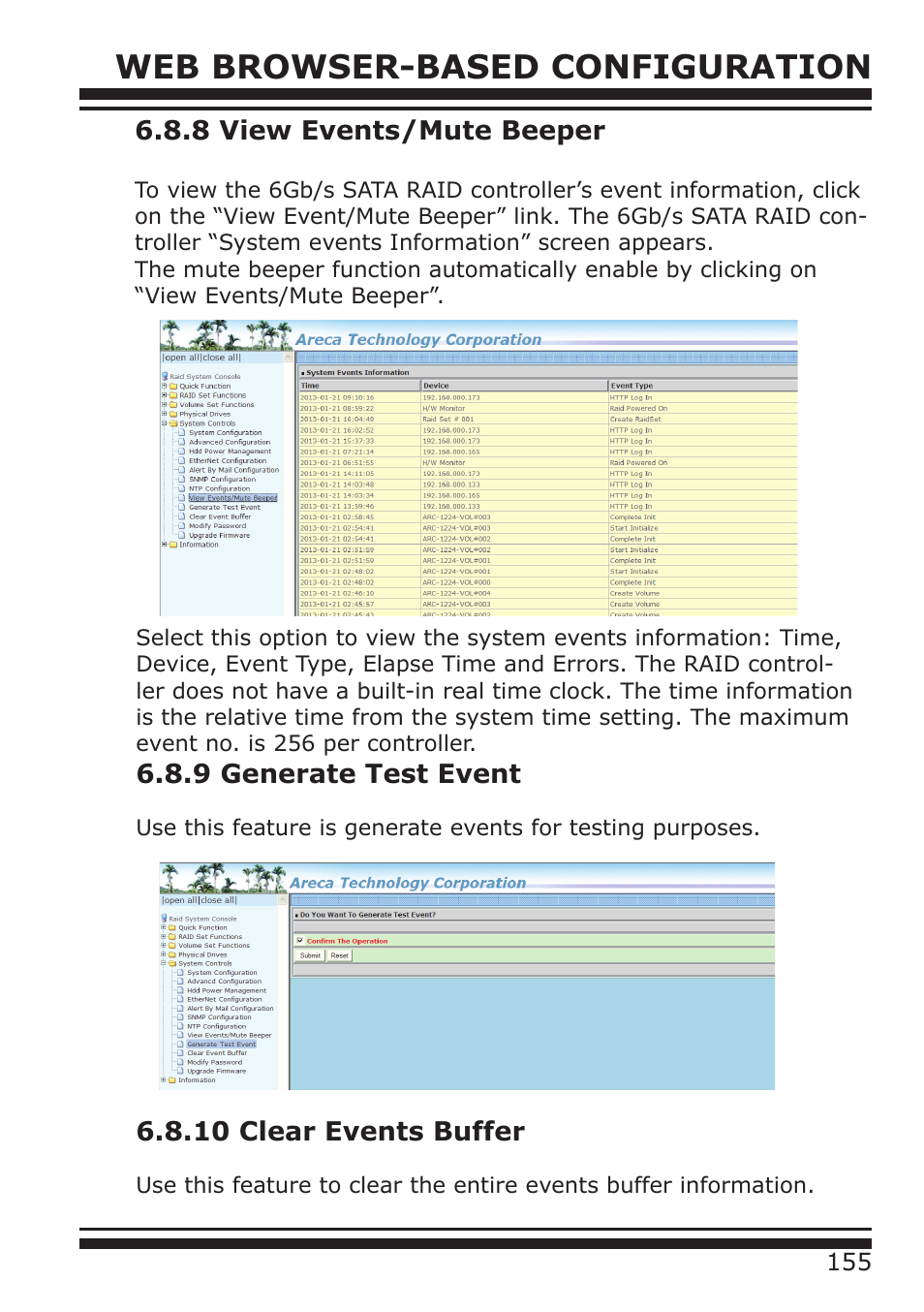 Web browser-based configuration | DATOptic RM12-S6.TB - Rackmount User Manual | Page 46 / 90