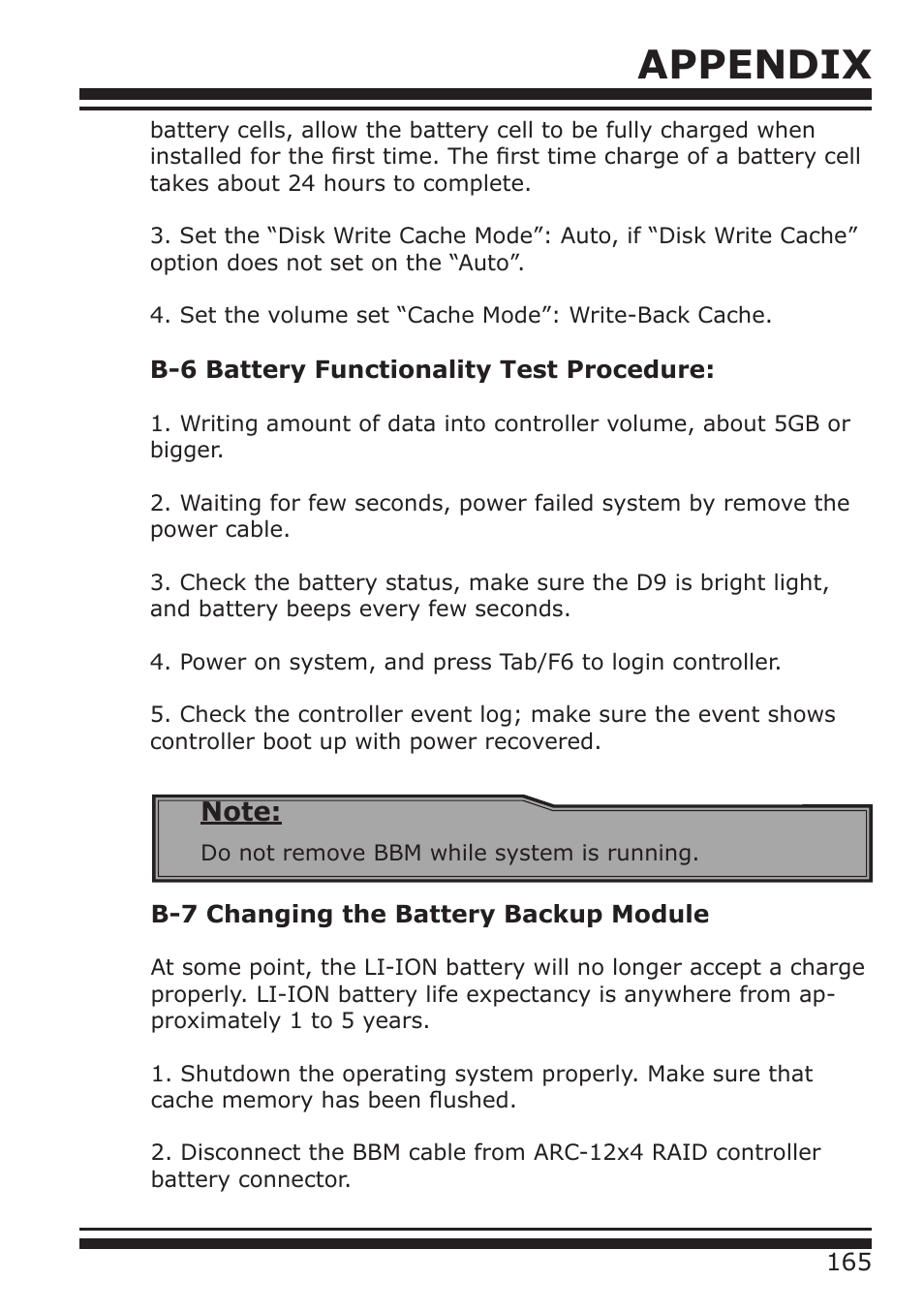 Appendix | DATOptic RM12-S6.TB - Rackmount User Manual | Page 56 / 90